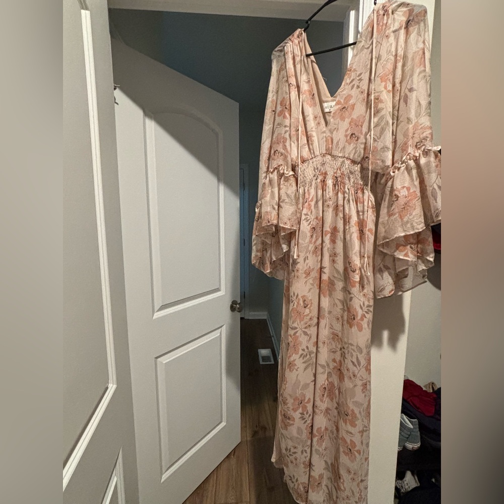 Aura Floral Maxi Dress